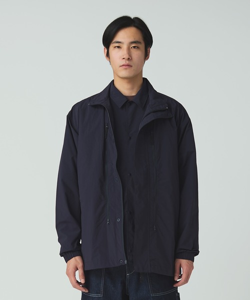 Snow Peak（スノーピーク）の「Snow Peak / Nylon Tussah Utility Storage Jacket  ナイロンタッサーユーティリティストレージジャケット（ナイロンジャケット・メンズ・ブラック/ライトグレー/ネイビー・XL/L/M/S）」の3枚目の写真