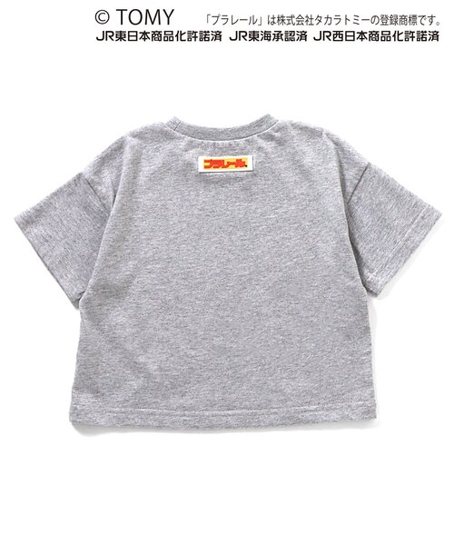BIT'Z（ビッツ）の「【コラボ】プラレールプリント半袖Tシャツ（Tシャツ/カットソー・キッズ・グレー/チャコール・90/100/110/120/80/95）」の8枚目の写真