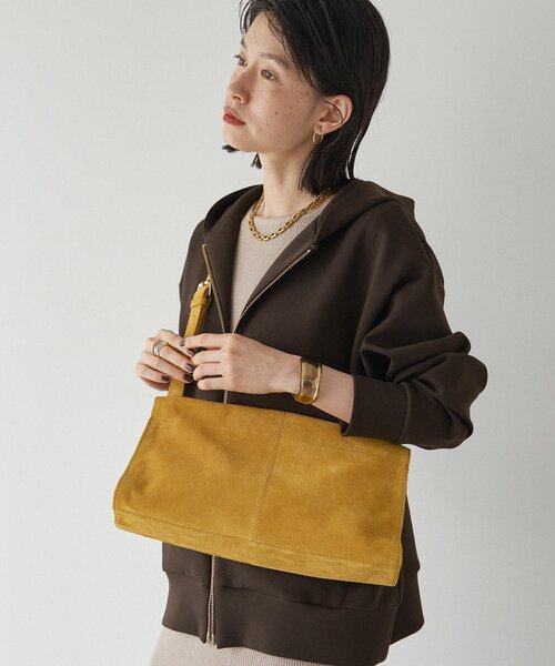 【新品】ショルダーバッグ　スエード　モロッコ スエードショルダーバッグ（ショルダーバッグ）｜russet（ラシット）の
