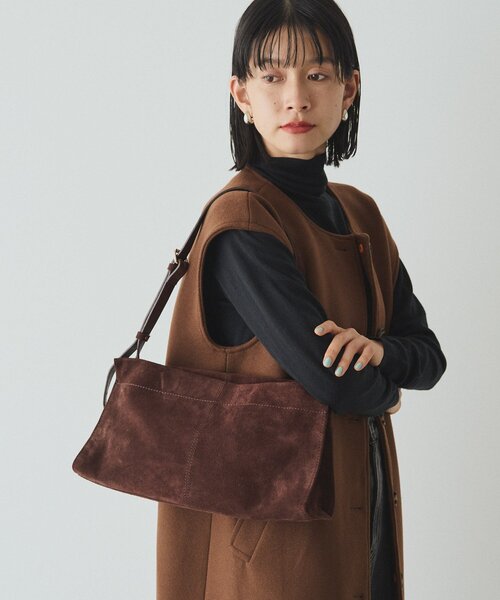 スエードショルダーバッグ（ショルダーバッグ）｜russet（ラシット）の