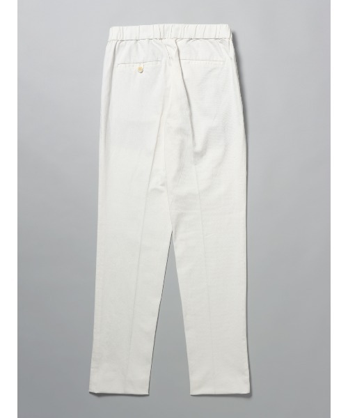 SUIT SQUARE（スーツスクエア）の「GOOVI タックテーパードパンツ ストレッチ（スラックス・メンズ・ホワイト系・1/2）」の2枚目の写真