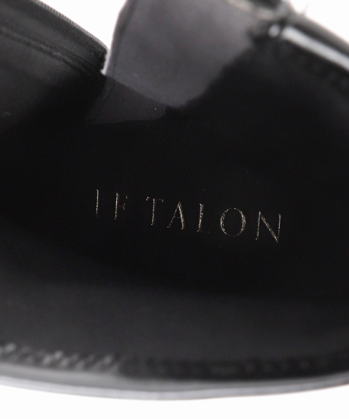 LE TALON(ルタロン)の「《追加》6cmフレンチスクエアフィットショートブーツ(ブーツ・レディース・ブラウン/ブラック系その他/ウッド・X-LARGE/X-SMALL/LARGE/MEDIUM/SMALL)」の4枚目の写真