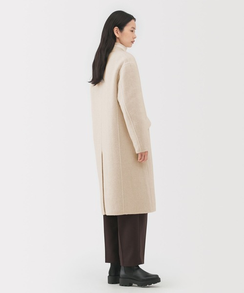 MUJI Labo〕婦人 カシミヤ混ダブルブレストコート（その他アウター