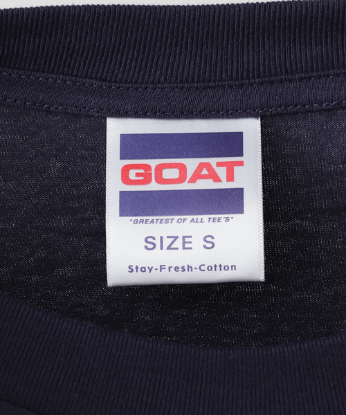OUTDOOR PRODUCTS（アウトドアプロダクツ）の「GOAT NO SLEEVE TEE 9050（Tシャツ/カットソー・レディース・ライトグレー/ネイビー/ホワイト・SMALL）」の11枚目の写真