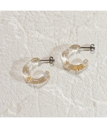 【Seolrem】アクリル箔入りフープピアス(MA)
