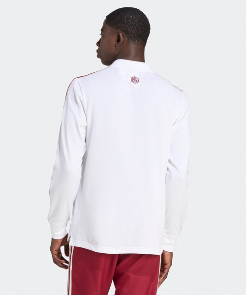 adidas(アディダス)の「adidas/アディダスFBLI レアル・マドリード/ アーセナル FC TERRACE IC ポロシャツ(ポロシャツ・メンズ・バーガンディー/ブルー・M/L/XL)」の2枚目の写真