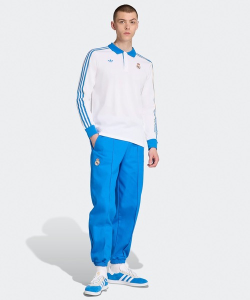 adidas(アディダス)の「adidas/アディダスFBLI レアル・マドリード/ アーセナル FC TERRACE IC ポロシャツ(ポロシャツ・メンズ・バーガンディー/ブルー・M/L/XL)」の9枚目の写真