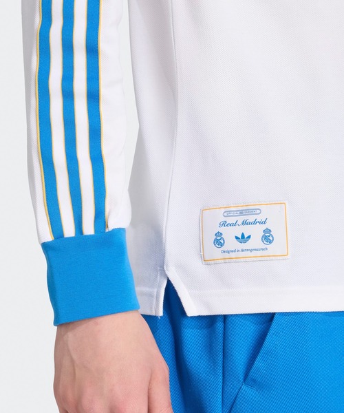 adidas(アディダス)の「adidas/アディダスFBLI レアル・マドリード/ アーセナル FC TERRACE IC ポロシャツ(ポロシャツ・メンズ・バーガンディー/ブルー・M/L/XL)」の7枚目の写真