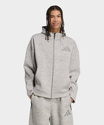 adidas｜アディダス（メンズ）のパーカー（グレー/灰色系
