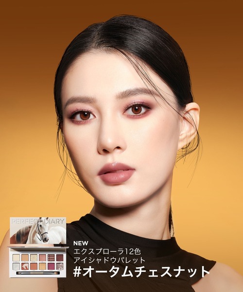 セール】エクスプローラ 12色動物アイシャドウパレット 【オータム