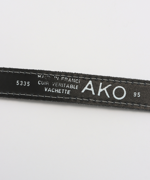 417 EDIFICE（フォーワンセブンエディフィス）の「CEINTURE TEXAS（ベルト・メンズ・ブラック/アイボリー・85/95）」の11枚目の写真