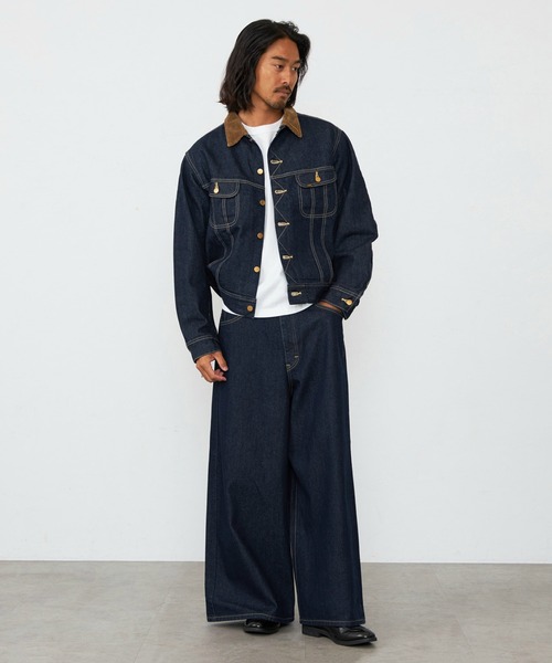Lee(リー)の「Lee/リー【X-LINE】WIDEST JEANS/最も太いバギーデニムパンツ(デニムパンツ・メンズ・インディゴブルー/ブルー・SMALL/MEDIUM/X-LARGE/LARGE)」の10枚目の写真