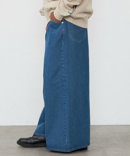 Lee(リー)の「Lee/リー【X-LINE】WIDEST JEANS/最も太いバギーデニムパンツ(デニムパンツ・メンズ・インディゴブルー/ブルー・SMALL/MEDIUM/X-LARGE/LARGE)」の21枚目の写真
