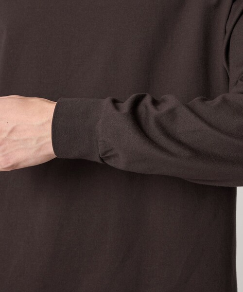 Steven Alan（スティーブンアラン）の「＜Steven Alan＞ 32 ジャージー タートルネック カットソー NARROW（Tシャツ/カットソー・メンズ・ブラック/その他1/ダークブラウン・XL/L/M/S）」の13枚目の写真