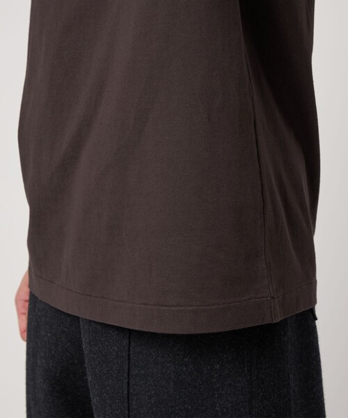 Steven Alan（スティーブンアラン）の「＜Steven Alan＞ 32 ジャージー タートルネック カットソー NARROW（Tシャツ/カットソー・メンズ・ブラック/その他1/ダークブラウン・XL/L/M/S）」の14枚目の写真