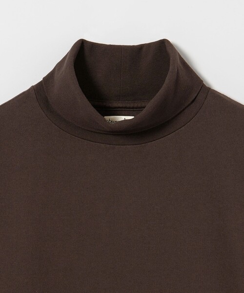 Steven Alan（スティーブンアラン）の「＜Steven Alan＞ 32 ジャージー タートルネック カットソー NARROW（Tシャツ/カットソー・メンズ・ブラック/その他1/ダークブラウン・XL/L/M/S）」の18枚目の写真