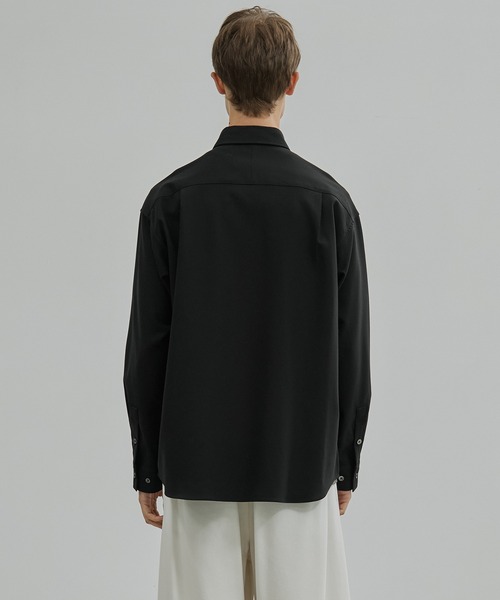 UNITED TOKYO（ユナイテッドトウキョウ）の「コットンダブルクロスリラックスシャツ（シャツ/ブラウス・メンズ・ブラウン/ブラック/オフホワイト・1/2）」の20枚目の写真