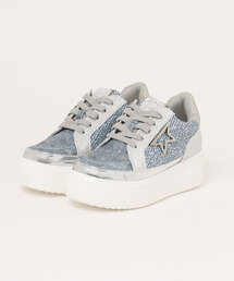 MUUM（ムーム）の「【MUUM】ムーム　厚底スターモチーフスニーカー　WX1802（スニーカー）」