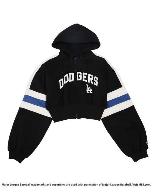 BACK TO THE FIELD（バック トゥー ザ フィールド）の「【MLB】配色ロゴZIPパーカー（パーカー・レディース・ネイビー/ブラック/ブラウン・FREE）」の10枚目の写真