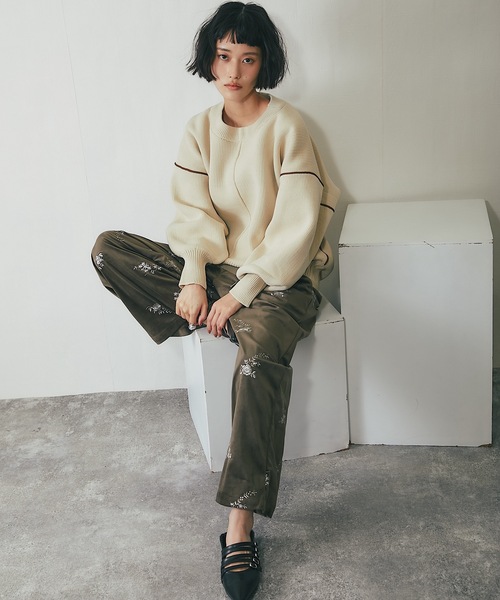 ANOTHER S（アナザーエス）の「ダンボールニットコクーンラインプル