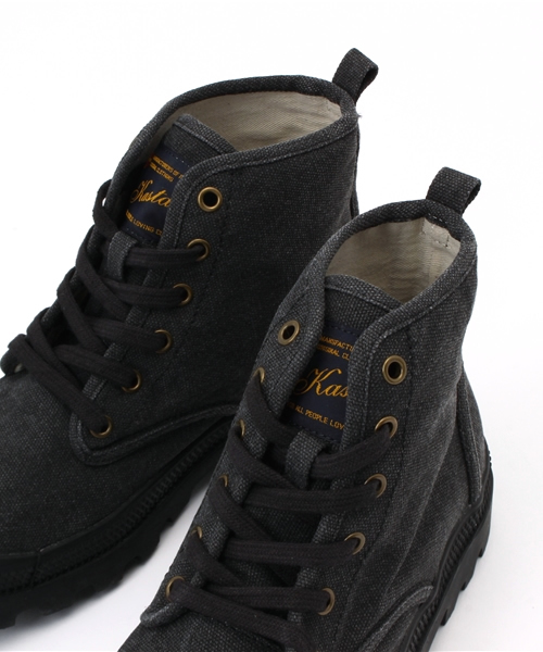 Kastane（カスタネ）の「ハイカットスニーカー（その他シューズ・レディース・ブラック/オフホワイト/カーキ・38/36/37）」の8枚目の写真