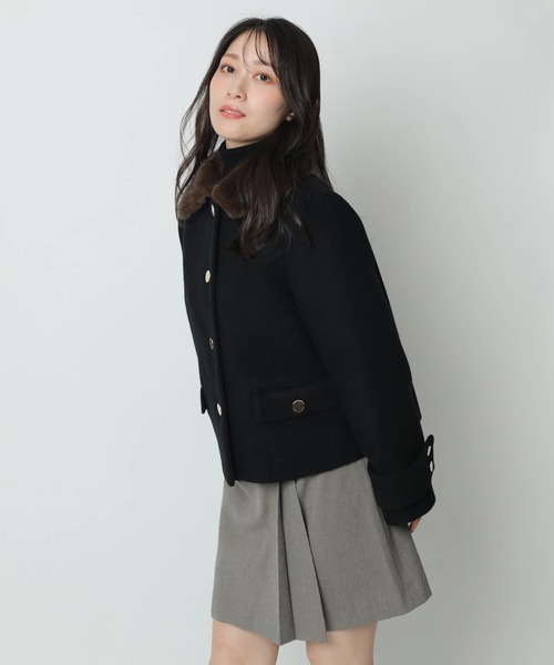 Apuweiser-riche(アプワイザーリッシェ)の「ダブルラップスカート(スカート・レディース・ブラウン系その他・TALL/2/1/0)」の7枚目の写真