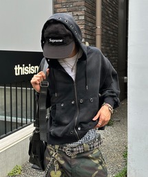 kutir(NeB[)ASSORTED SUN FADED GROMMET ZIP HOODIE^A\[gTtF[hHngWbvt[fB[(p[J[)