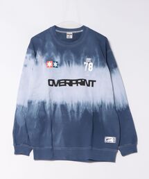 over print（オーバープリント）の「overprint/オーバープリント/SPACE DYE sweat shirts（スウェット）」