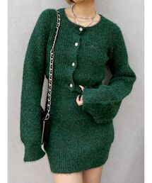 EVRIS | ワンポイントアンサンブルニットワンピース(ワンピース)