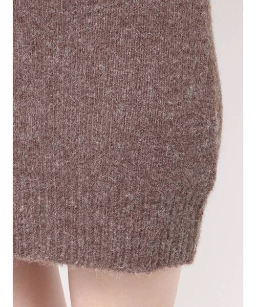 EVRIS（エヴリス）の「ワンポイントアンサンブルニットワンピース（ワンピース・レディース・ブラック/グリーン/ブラウン・FREE）」の12枚目の写真