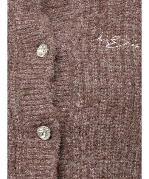 EVRIS（エヴリス）の「ワンポイントアンサンブルニットワンピース（ワンピース・レディース・ブラック/グリーン/ブラウン・FREE）」の19枚目の写真