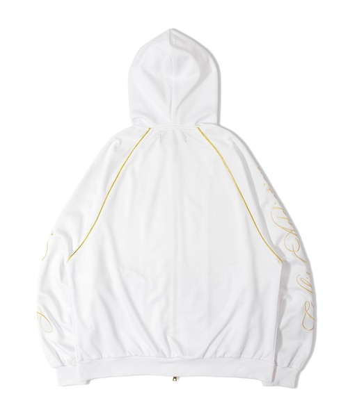 GALLIS ADDICTION（ガリスアディクション）の「GA GOLD刺繍 HOOD-JERSEY（パーカー・メンズ・ブラック/ホワイト・M/L）」の8枚目の写真