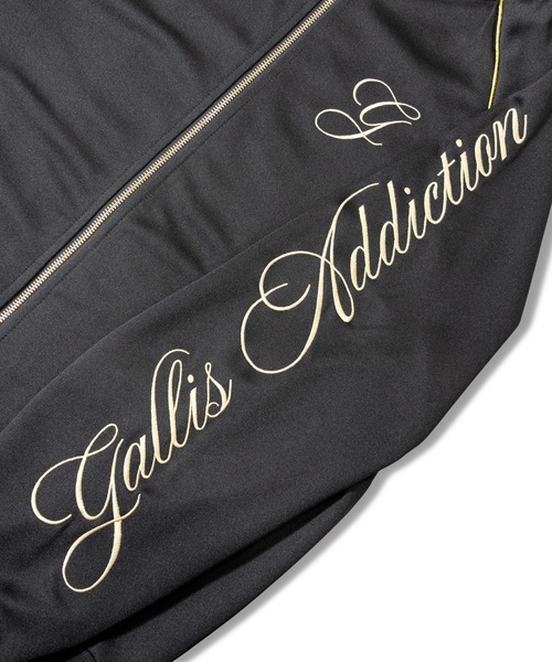 GALLIS ADDICTION（ガリスアディクション）の「GA GOLD刺繍 HOOD-JERSEY（パーカー・メンズ・ブラック/ホワイト・M/L）」の12枚目の写真