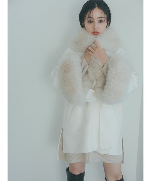 ファーケープコート（チェスターコート）｜SNIDEL（スナイデル）の