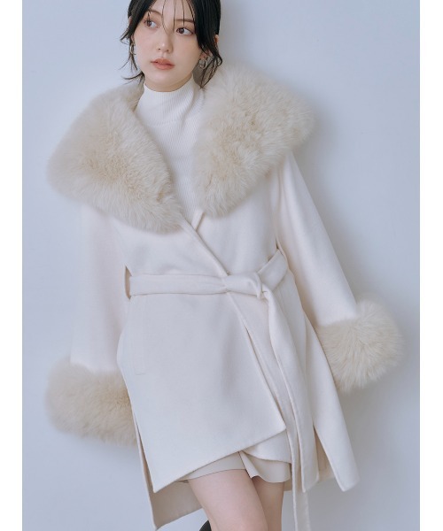 ファーケープコート（チェスターコート）｜SNIDEL（スナイデル）の