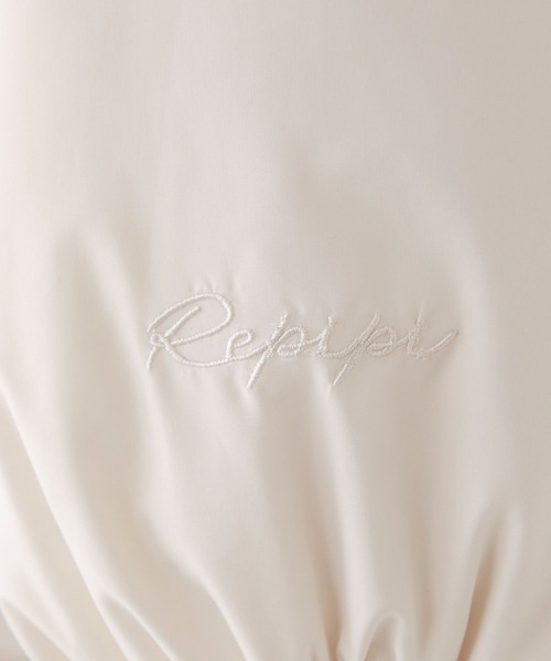 repipi armario（レピピ アルマリオ）の「【保温・軽量】エアサーマルフードブルゾン（ブルゾン・キッズ・アイボリー/ブラック/その他・SMALL/MEDIUM/LARGE）」の22枚目の写真