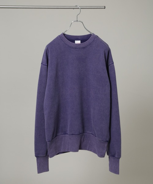 Healthknit(ヘルスニット)の「Healthknit/別注 Pigment Classic Sweat(Tシャツ/カットソー・メンズ・ブラック/モカ/ネイビー・L/M)」の3枚目の写真