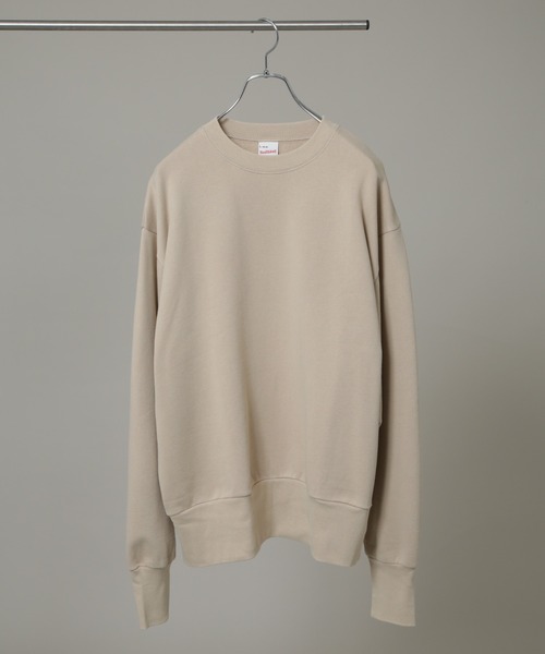 Healthknit(ヘルスニット)の「Healthknit/別注 Pigment Classic Sweat(Tシャツ/カットソー・メンズ・ブラック/モカ/ネイビー・L/M)」の1枚目の写真
