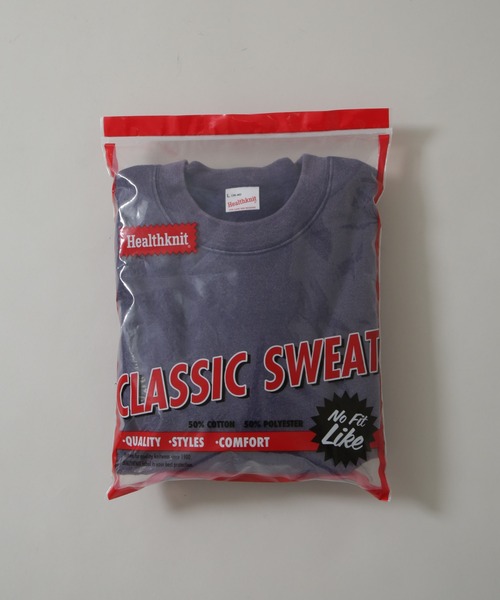 Healthknit(ヘルスニット)の「Healthknit/別注 Pigment Classic Sweat(Tシャツ/カットソー・メンズ・ブラック/モカ/ネイビー・L/M)」の11枚目の写真