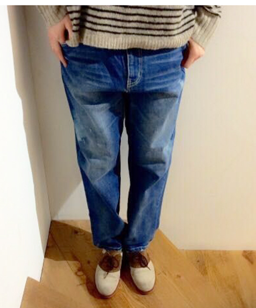 PUAL CE CIN（ピュアルセシン）の「セルヴィッチデニム（その他パンツ・レディース・ブルー/インディゴブルー・MEDIUM/SMALL）」の14枚目の写真