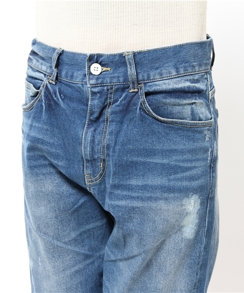 PUAL CE CIN（ピュアルセシン）の「セルヴィッチデニム（その他パンツ・レディース・ブルー/インディゴブルー・MEDIUM/SMALL）」の6枚目の写真