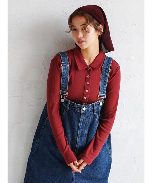 FIKA.(フィーカ)の「Prib Cardigan(カーディガン/ボレロ・レディース・グレー系/アイボリー/ブラウン/ワインレッド/エンジ・FREE)」の9枚目の写真