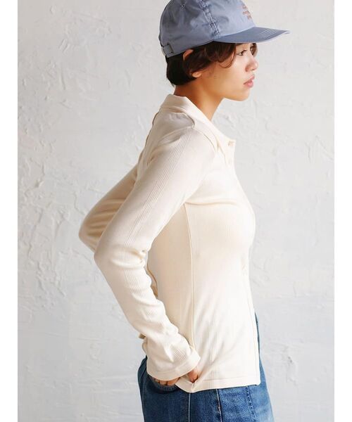 FIKA.(フィーカ)の「Prib Cardigan(カーディガン/ボレロ・レディース・グレー系/アイボリー/ブラウン/ワインレッド/エンジ・FREE)」の14枚目の写真