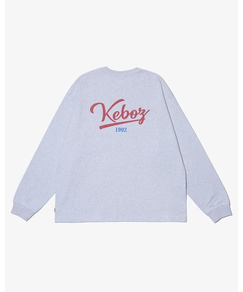 KEBOZ(ケボズ)の「ICON L/S TEE(Tシャツ/カットソー・メンズ・ホワイト/ブラック/ネイビー/グレー/レッド・S/M/L/2XL/XL)」の3枚目の写真