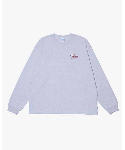 KEBOZ(ケボズ)の「ICON L/S TEE(Tシャツ/カットソー・メンズ・ホワイト/ブラック/ネイビー/グレー/レッド・S/M/L/2XL/XL)」の16枚目の写真