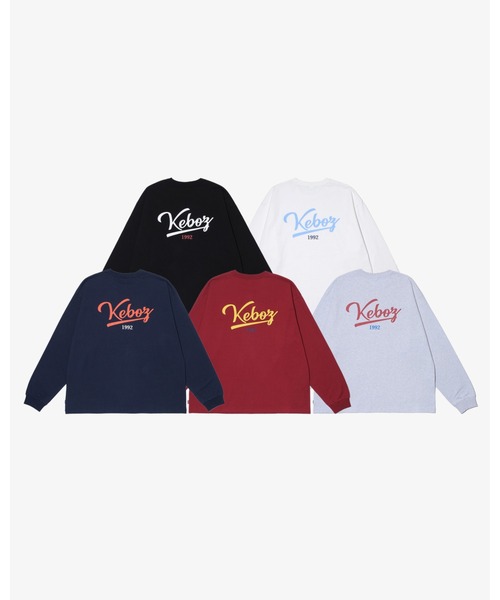 KEBOZ(ケボズ)の「ICON L/S TEE(Tシャツ/カットソー・メンズ・ホワイト/ブラック/ネイビー/グレー/レッド・S/M/L/2XL/XL)」の22枚目の写真