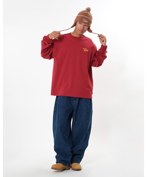 KEBOZ(ケボズ)の「ICON L/S TEE(Tシャツ/カットソー・メンズ・ホワイト/ブラック/ネイビー/グレー/レッド・S/M/L/2XL/XL)」の6枚目の写真