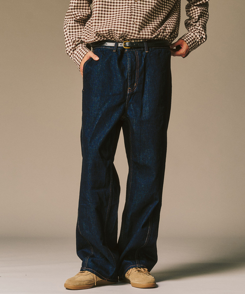 セール】LE JAPON ATELIER 3D デニムパンツ（デニムパンツ）｜417