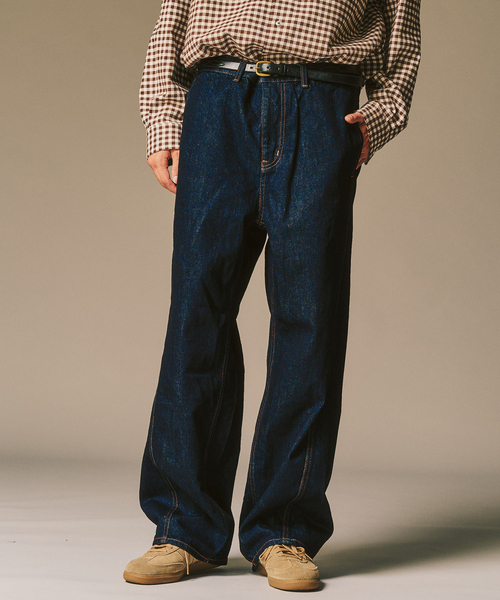 LE JAPON ATELIER 3D デニムパンツ（デニムパンツ）｜417