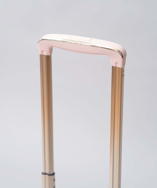 one after another NICE CLAUP（ワンアフターアナザーナイスクラップ）の「NICE CLAUPスーツケース(大) （縦57cm3～4泊サイズ）（スーツケース/キャリーバッグ・レディース・ピンク/サックスブルー・FREE）」の12枚目の写真